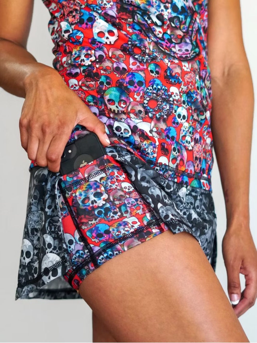 INKnBURN 2019 Run or Die Sports Skirt size 6